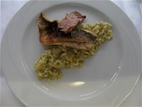 Duett von Dorade mit Risotto