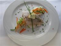 Duett von Dorade mit Risotto