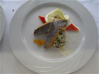 Duett von Dorade mit Risotto